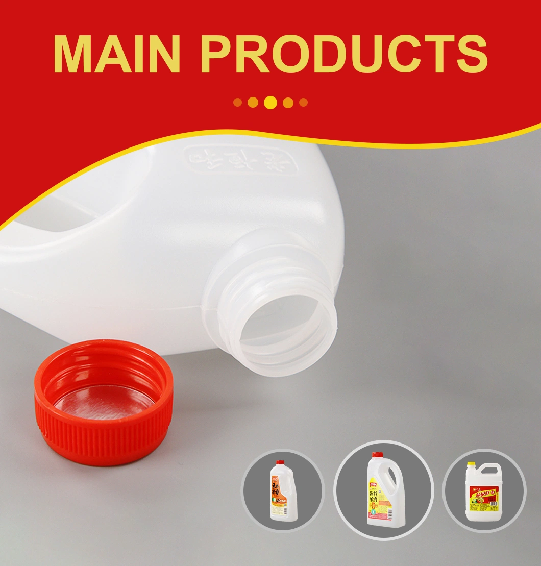 Customized 1L Alcohol Plastic Bottle 1000ml Disinfectant Bottle 1L HDPE Bottle