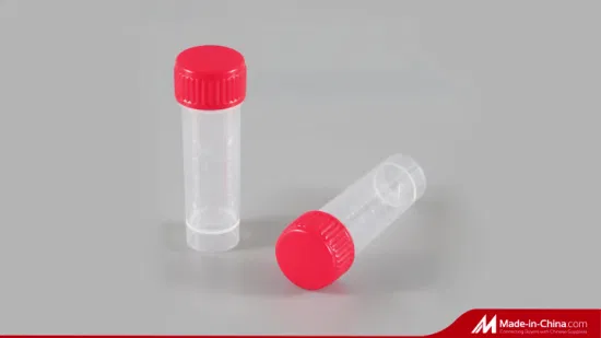 Tubo de ensayo de centrífuga de plástico PP desechable de laboratorio de 15ml y 50ml para tapón cónico estéril sin ARNasa y ADNasa